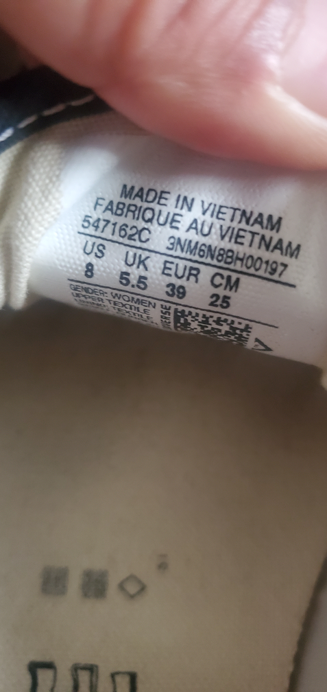 Womens converse size 8 - photo 3