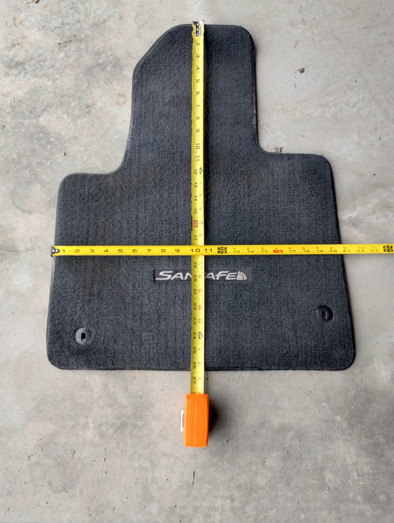 Car mat set for Santa Fe 2013  + other types/years.