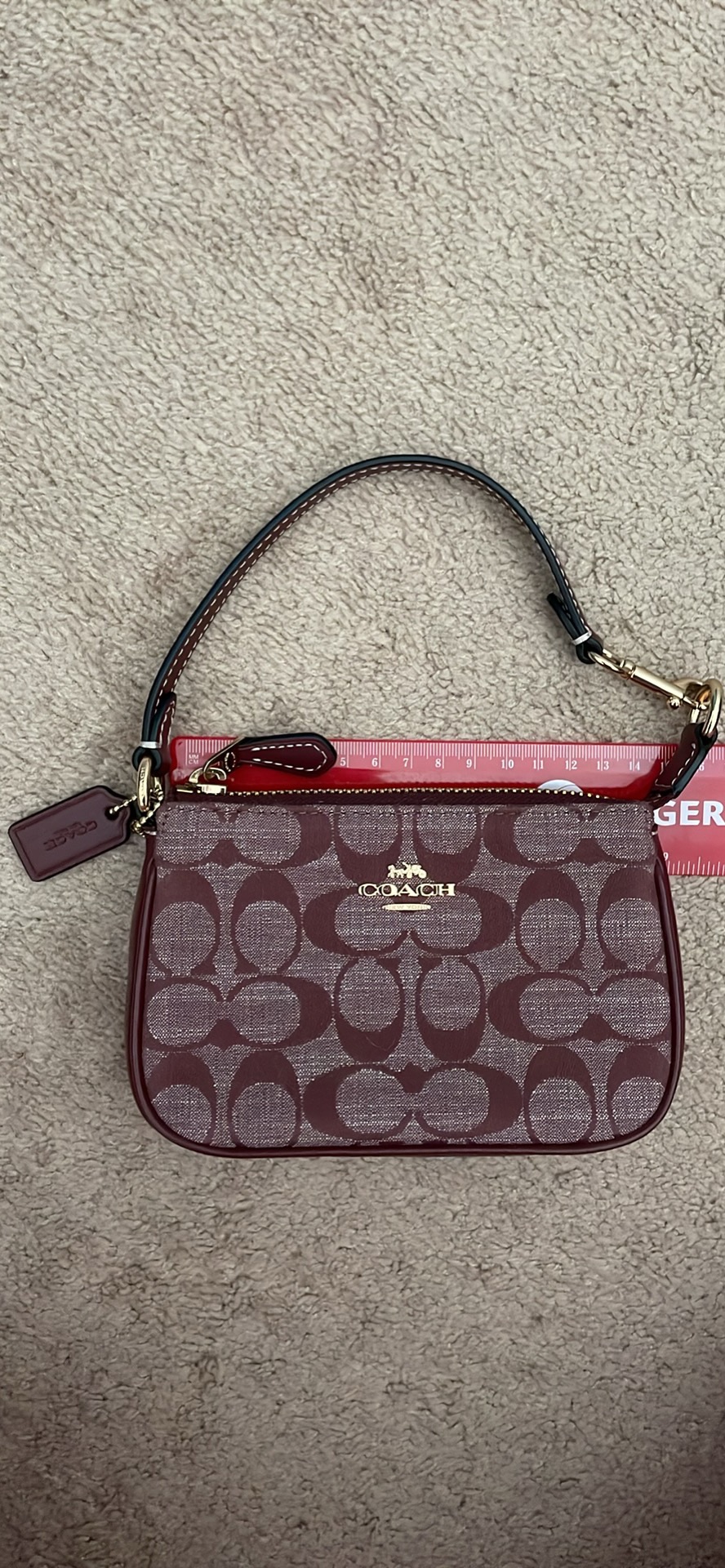 Coach wristlet wallet thumbnail