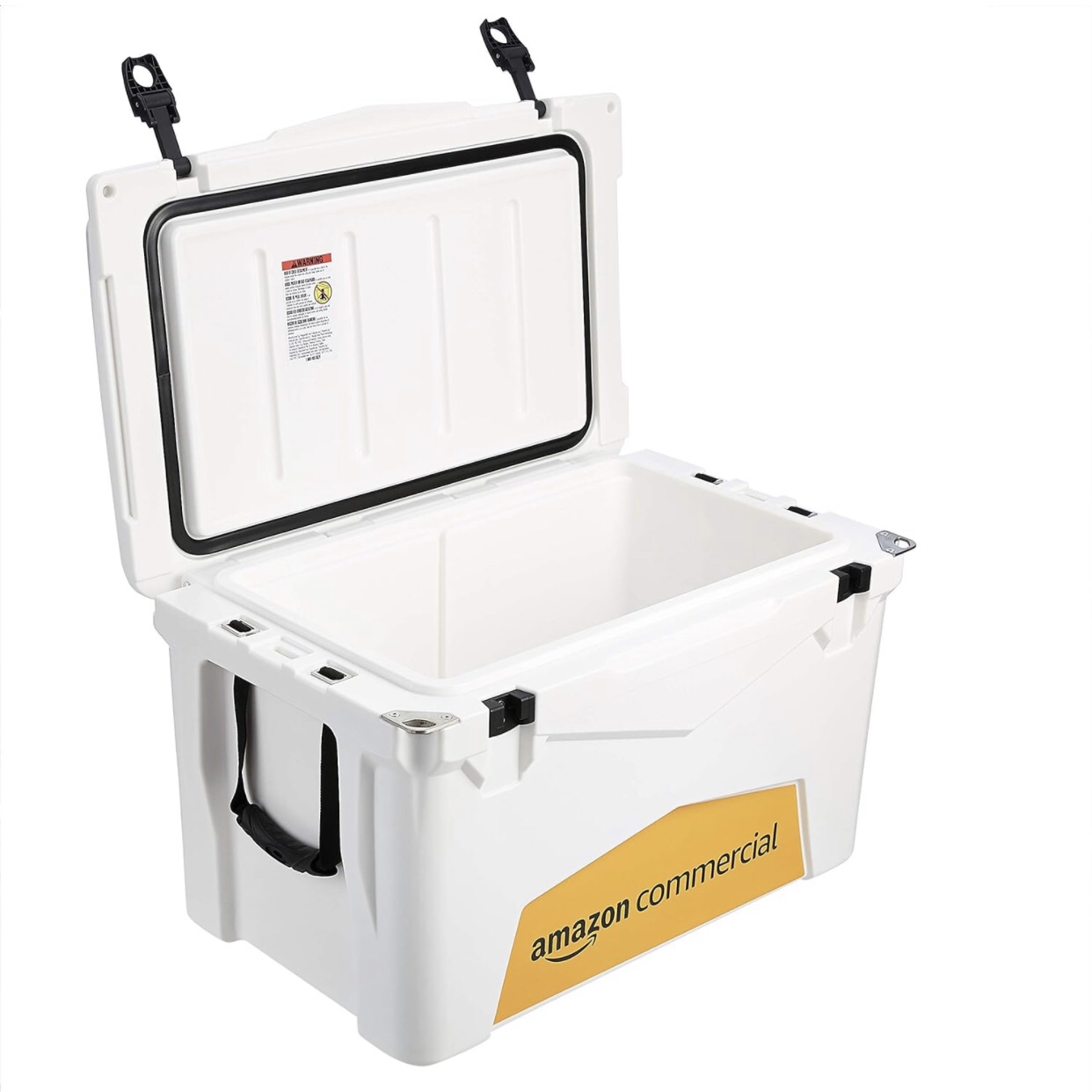 *Brand New*AmazonCommercial Rotomolded Cooler, 60 Quart, White image indicator(8)