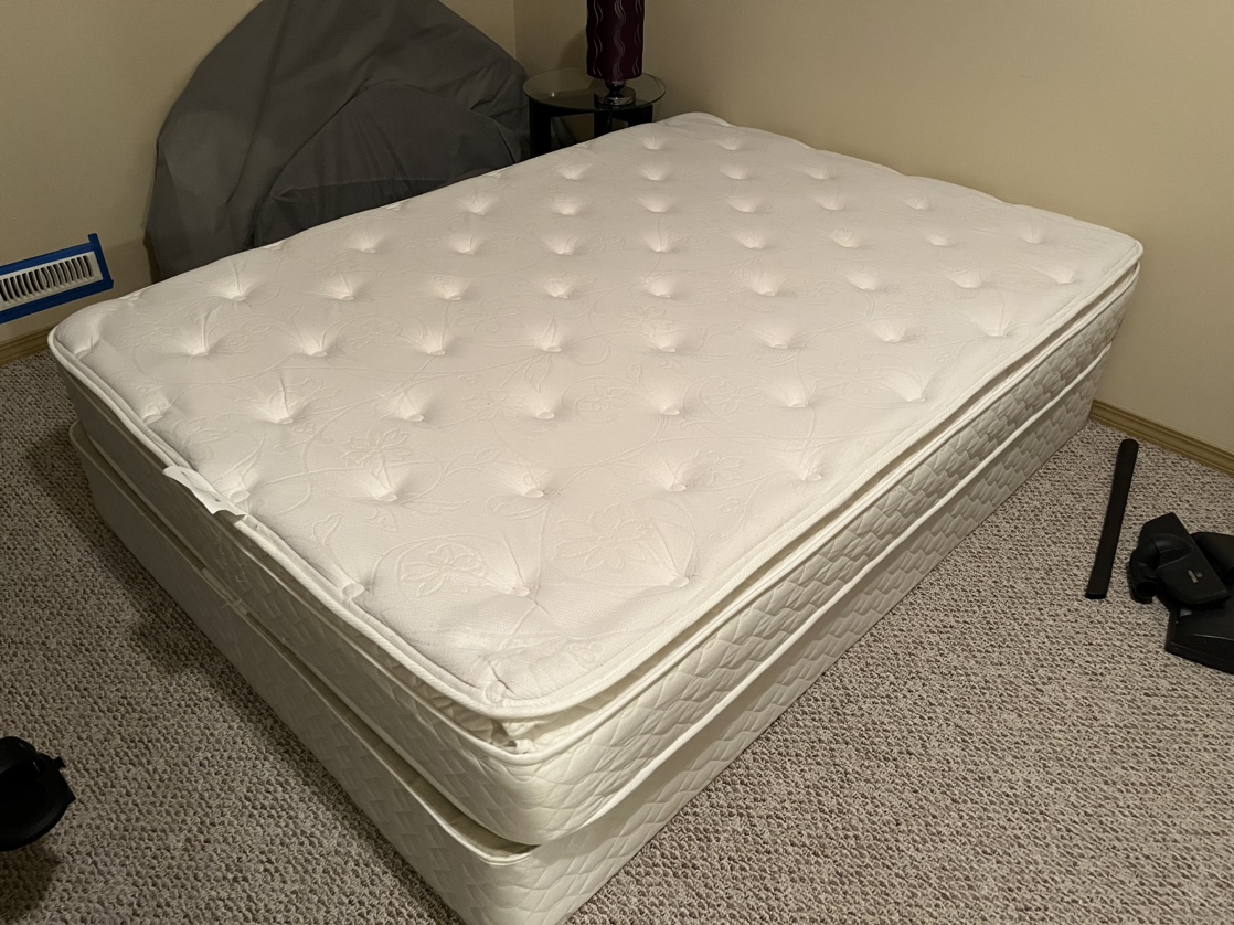 Serta Full Size Mattress and Boxspring - from SleepCountry