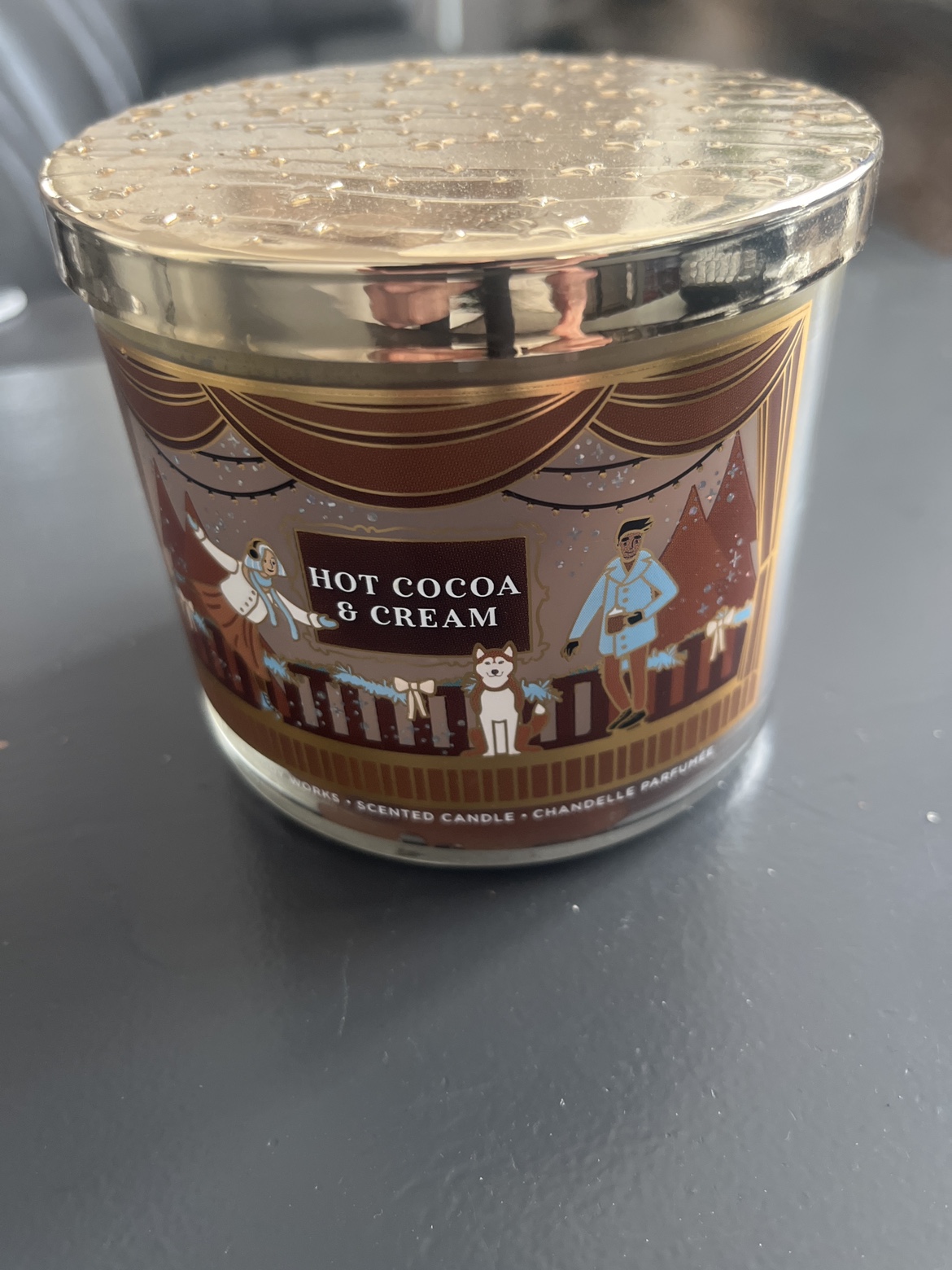 🥕 candle hot coco scent