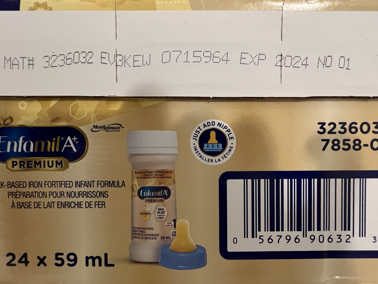 Enfamil A+ ready to drink 24 bottle pack x2 - photo 2