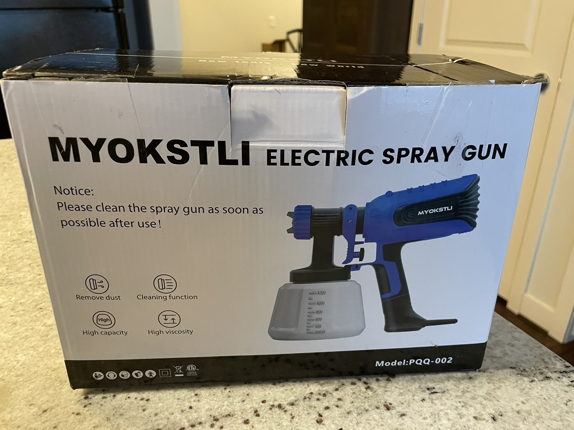 Electric spray gun