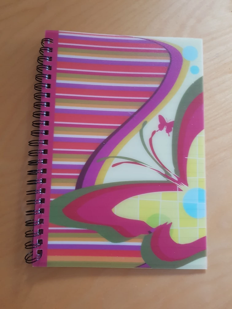 #FREECYCLE $0 Butterfly notebook thumbnail
