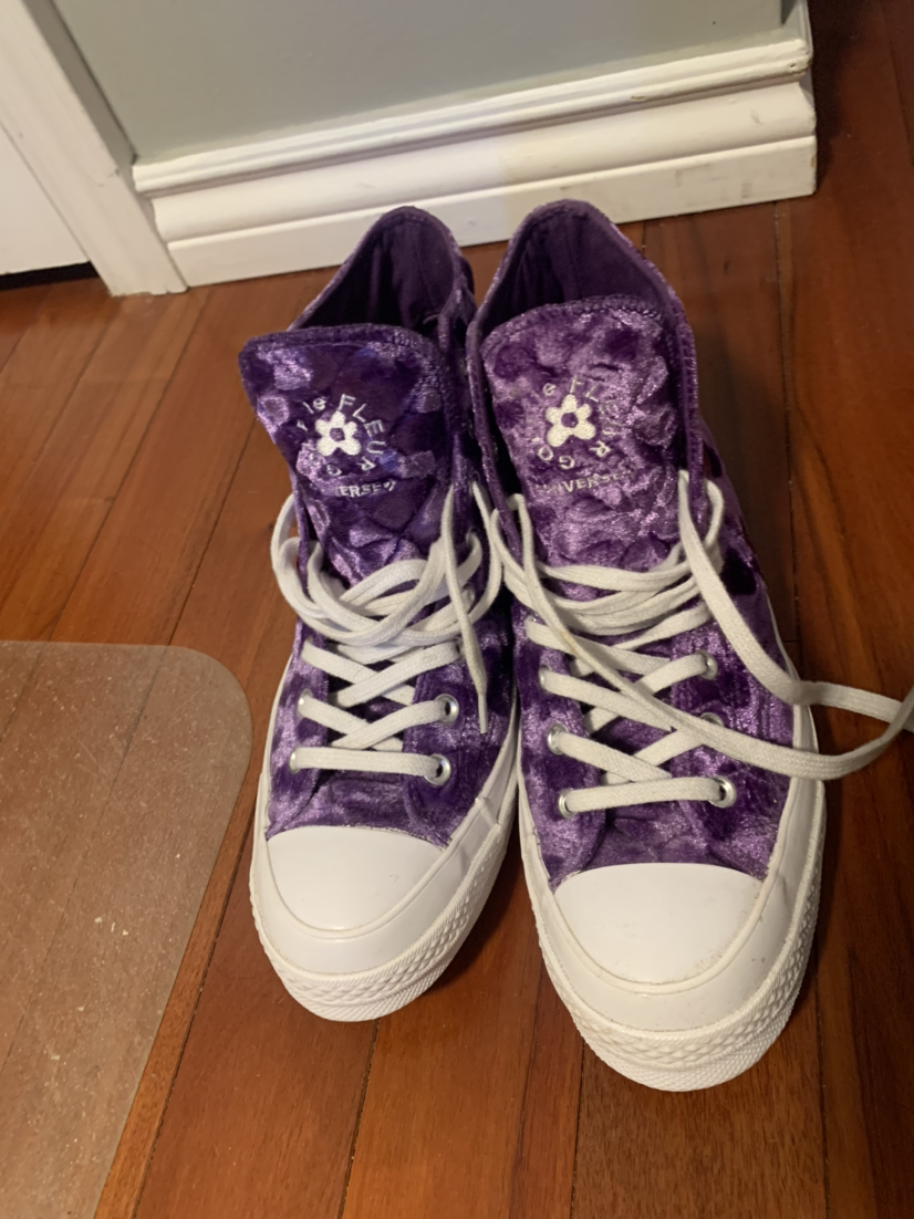 Golf le Fleur x Converse Chuck 70 Hi "Quilted Velvet Purple"
