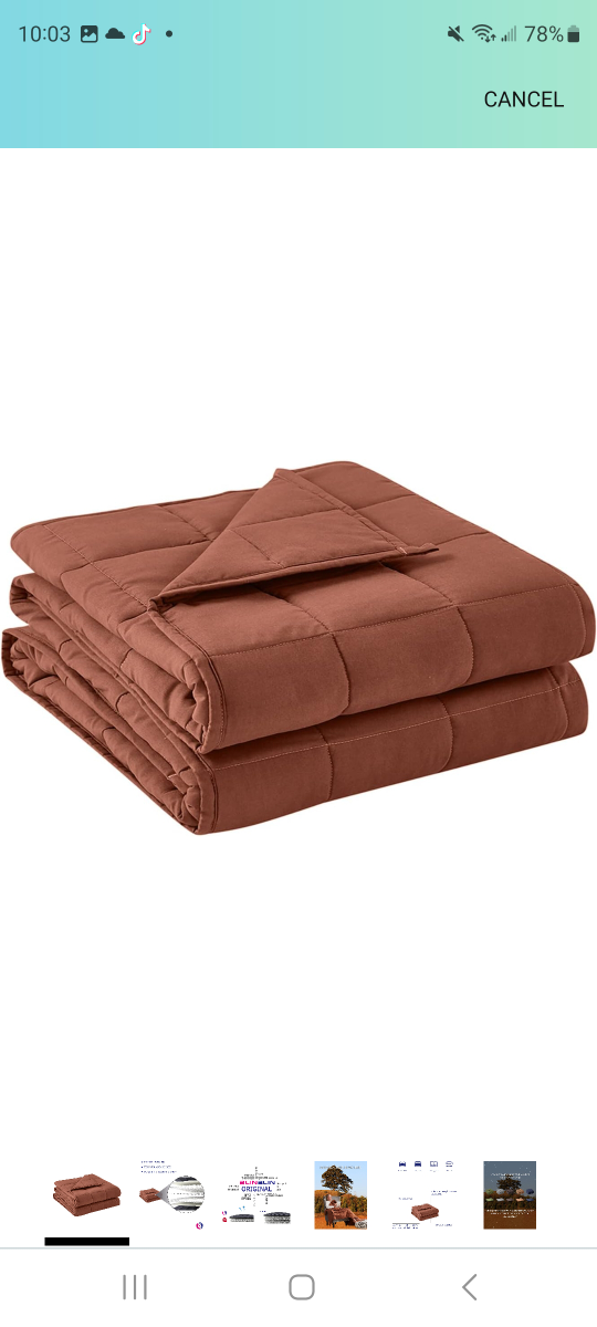 Blinblin Queen/King Weighted blanket