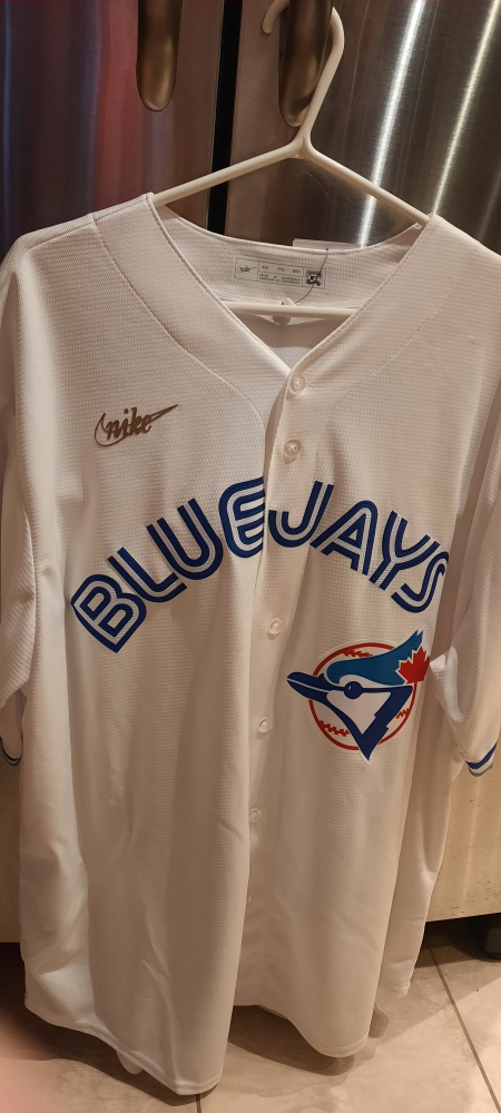 Brand New Blue Jays Nike White XXL Jersey image indicator(2)