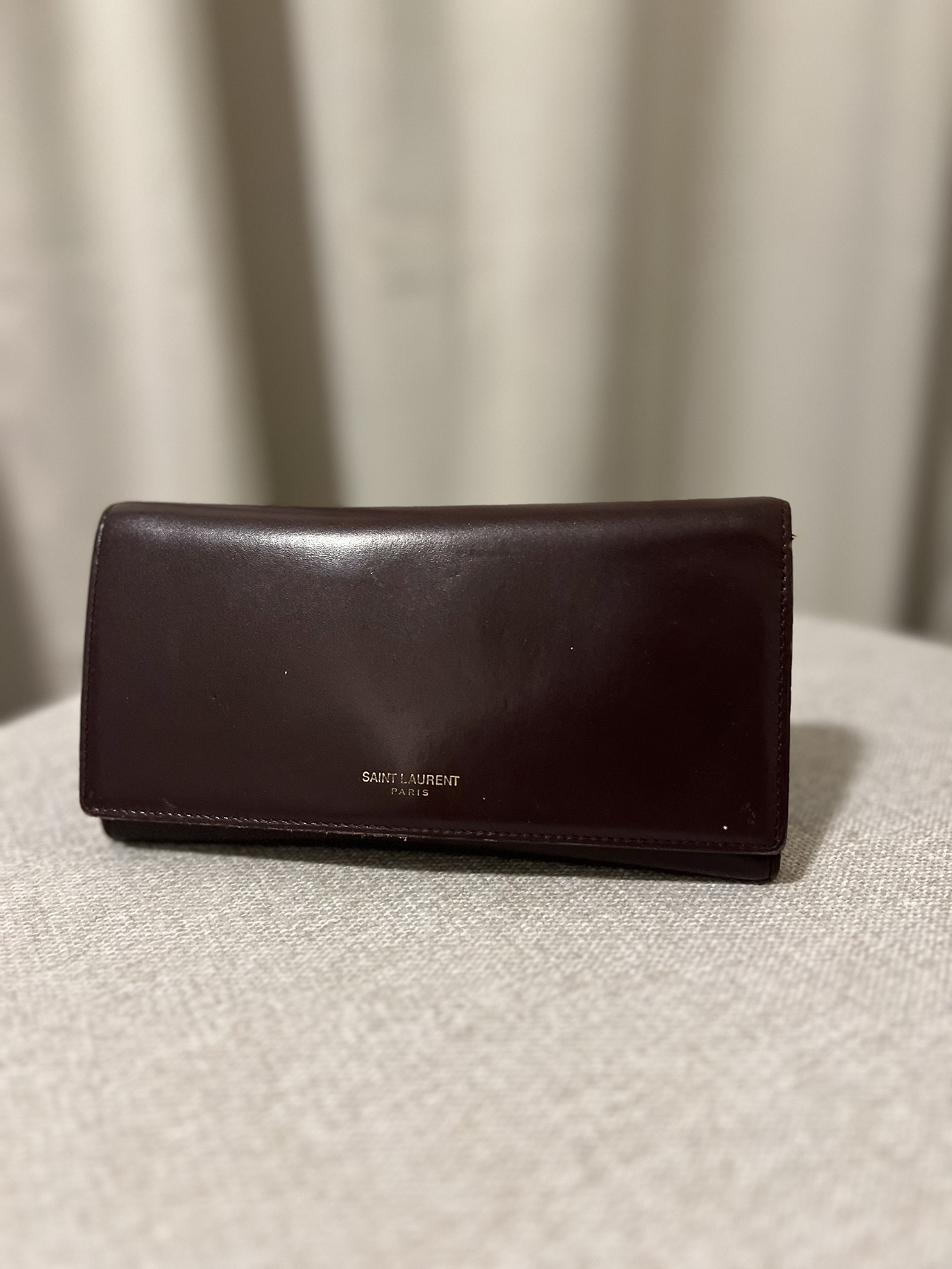YSL long wallet - Rare colour!