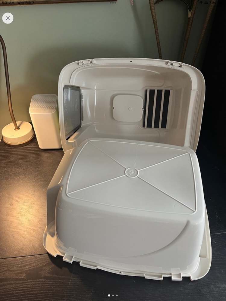 Covered litter box image indicator(4)