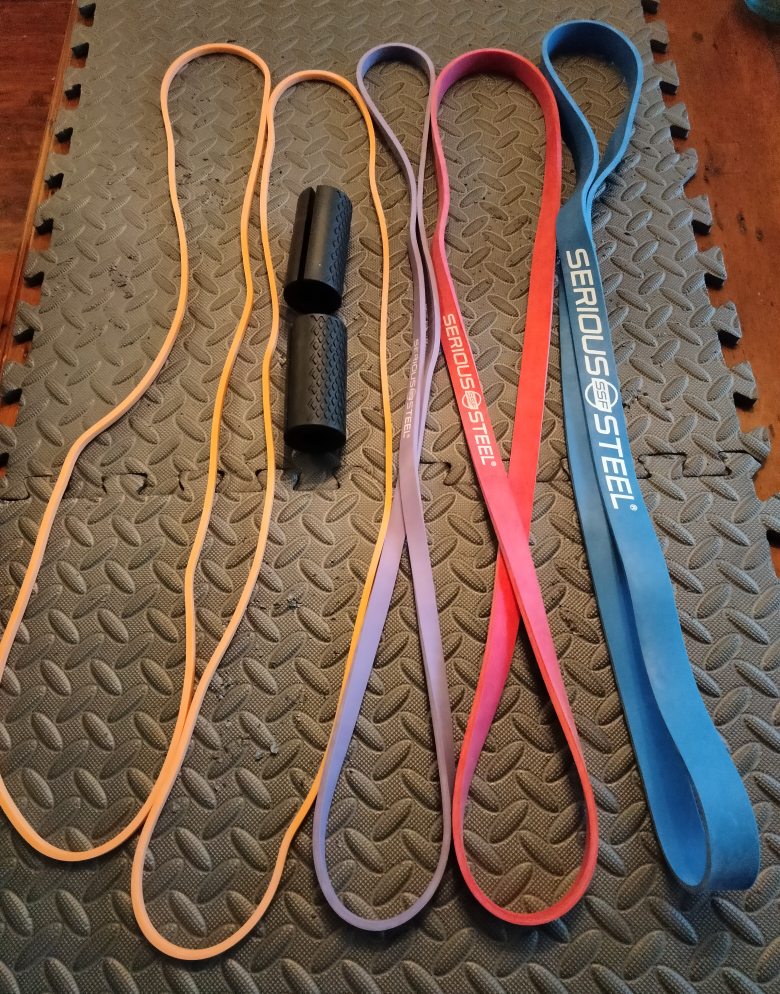 Resistance bands and grips