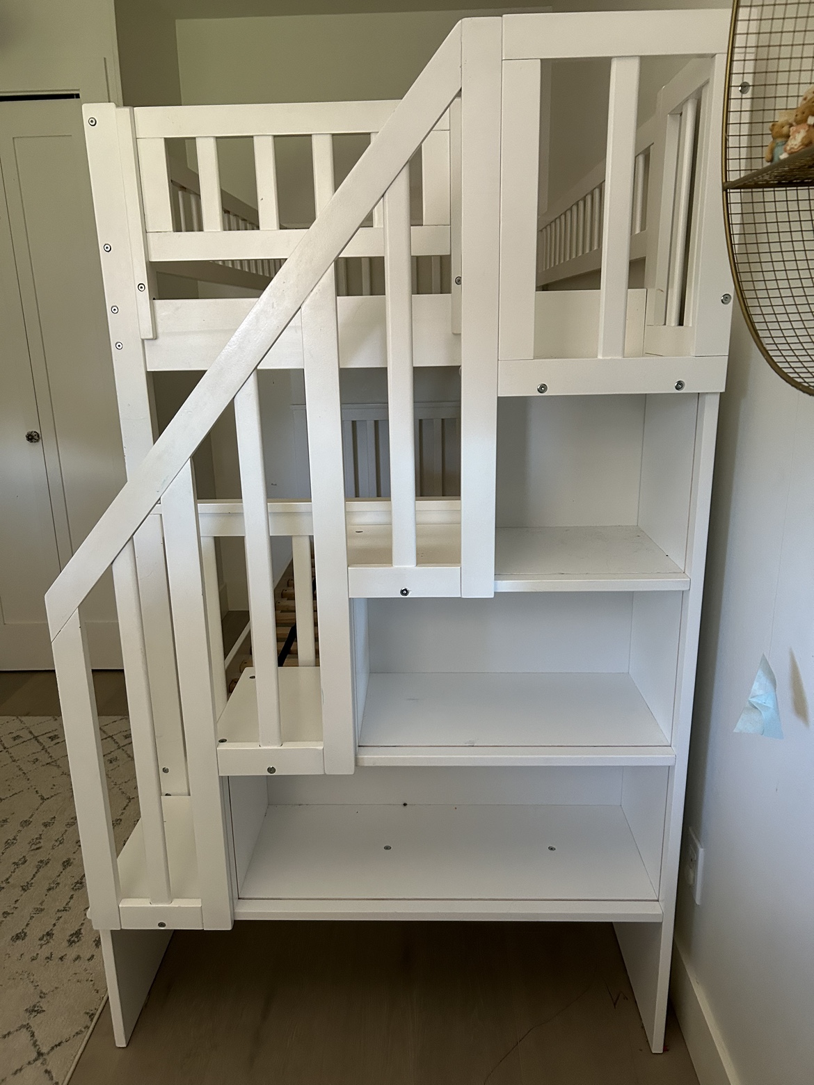 Kids Twin / Twin Bunkbed w/ Storage - photo 3