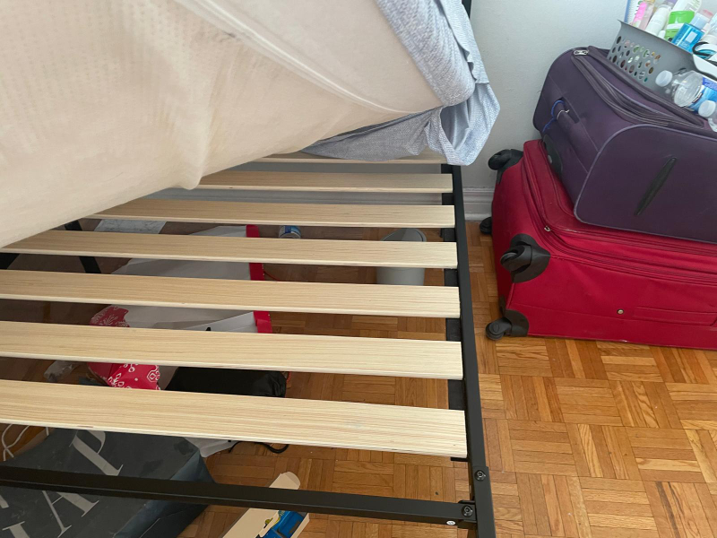 wooden king size bed frame - photo 2