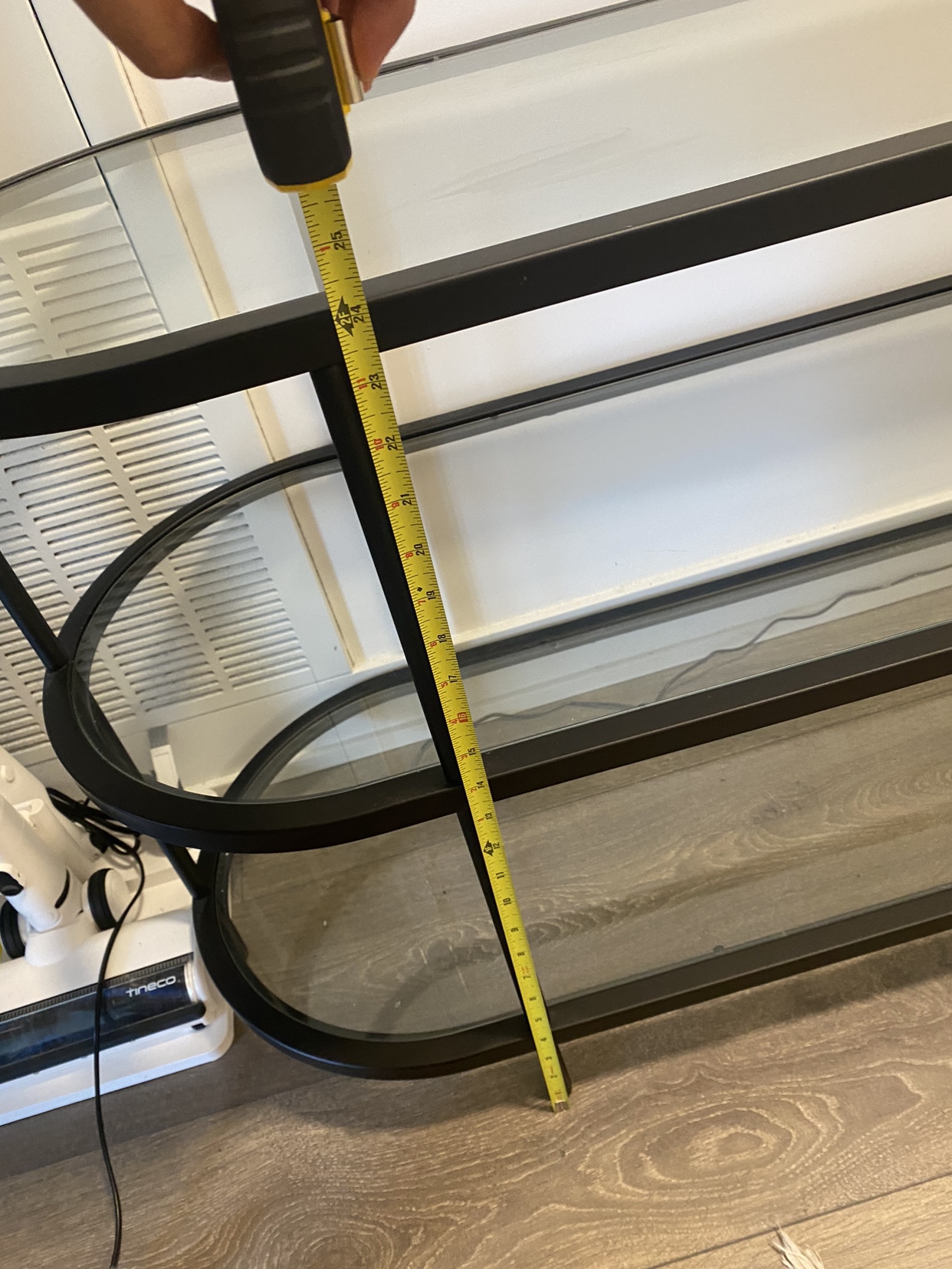 Display table glass and metal frame image indicator(4)