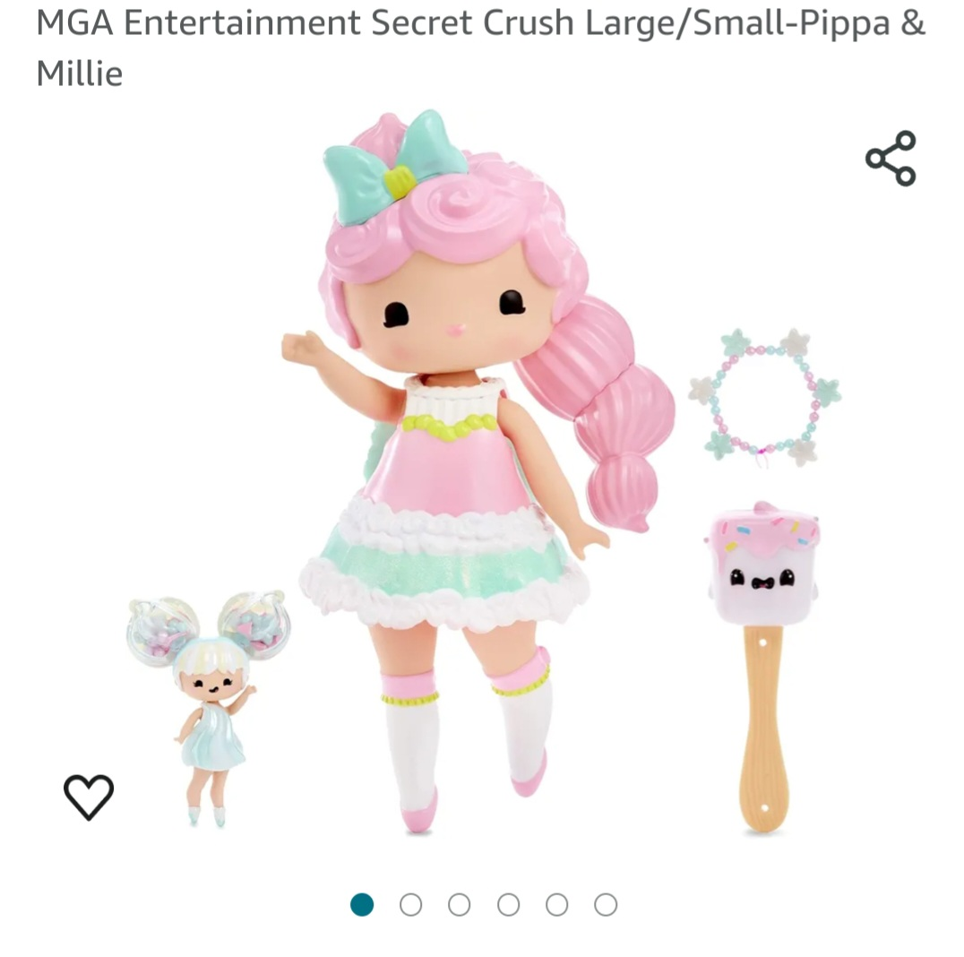 MGA Entertainment Secret Crush Large/Small-Pippa & Millie image indicator(5)