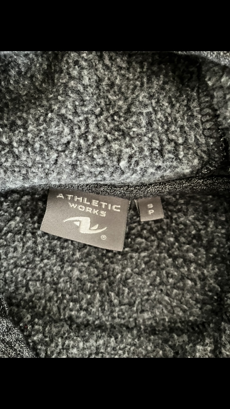 Athletic Works Women’s Grey Pullover Sweatshirt Vest Size S🩶 image indicator(4)