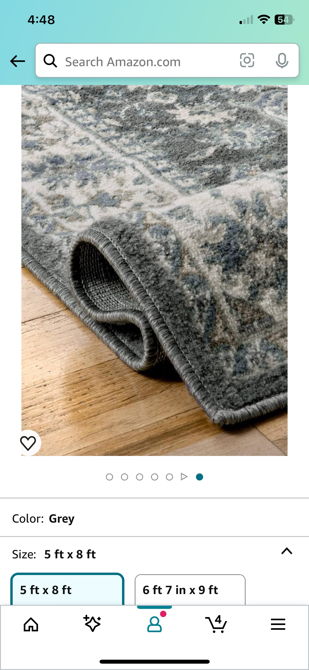 Area rug 5by8 - photo 2