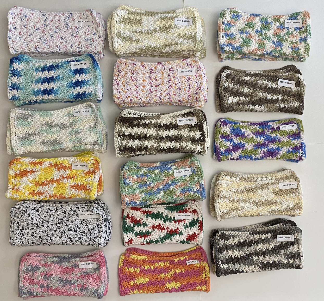 Dishcloths (Crocheted by me)