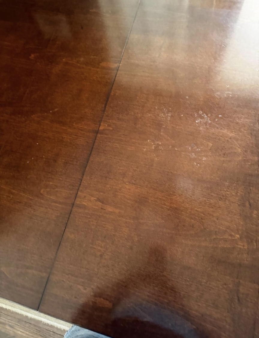 Dining Room Table with Leaf Extension & 6 chairs - photo 4