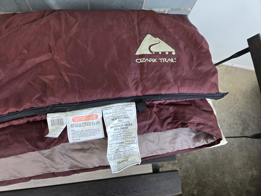 Ozark trail sleeping bags thumbnail