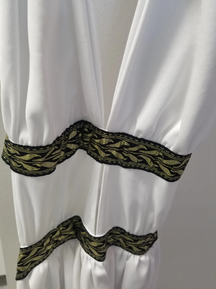 Spartan Goddess Cosplay Novelty Dress - Size Medium image indicator(4)