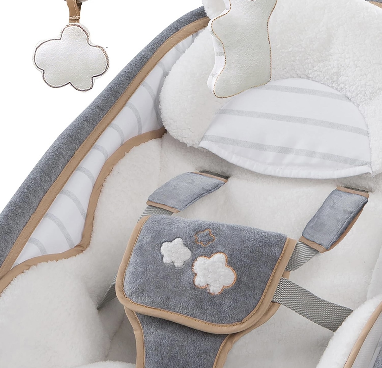 Ingenuity Boutique Collection Rocking Seat - Bella Teddy image indicator(4)