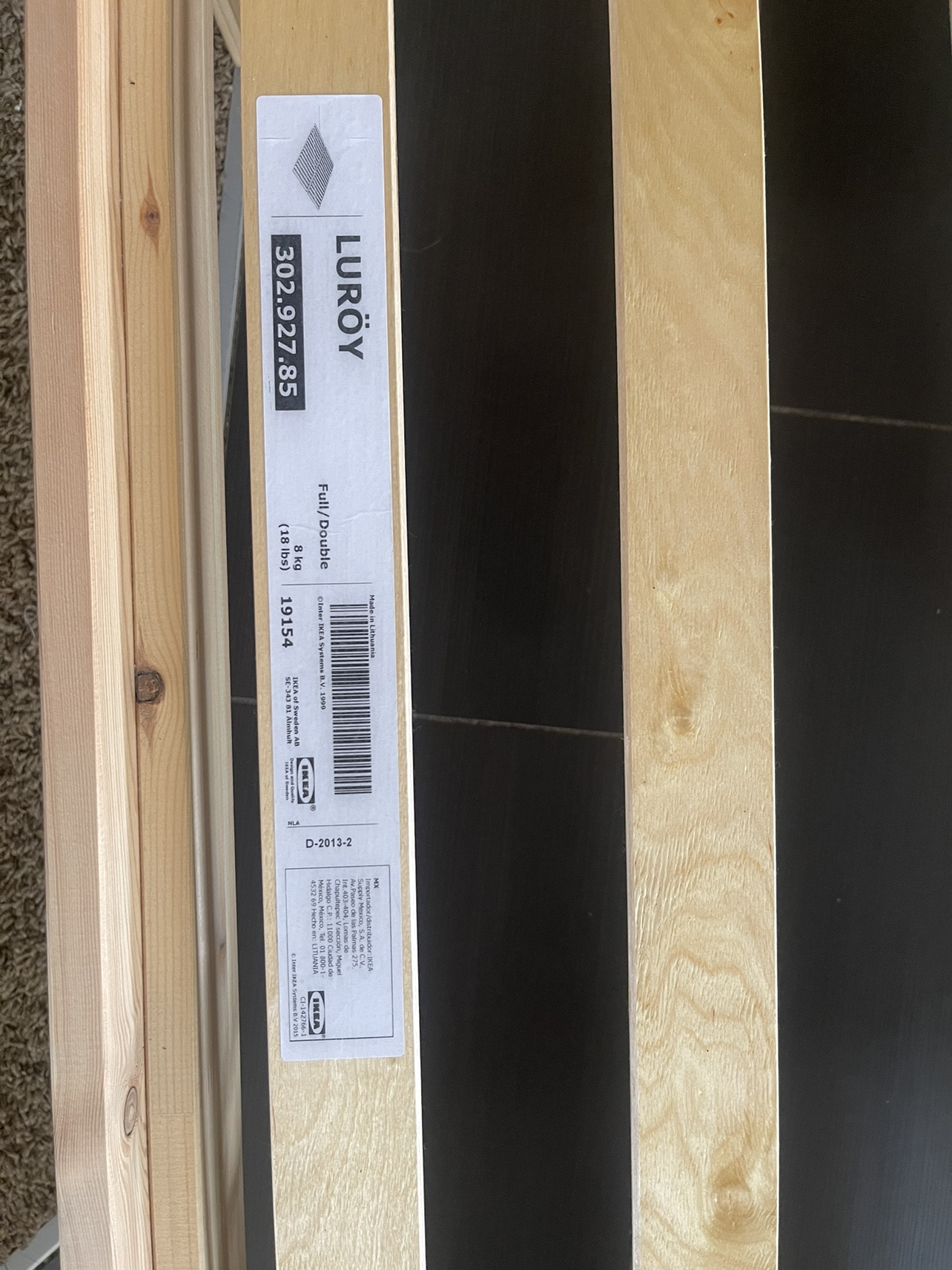 Bed frame full/double - photo 3