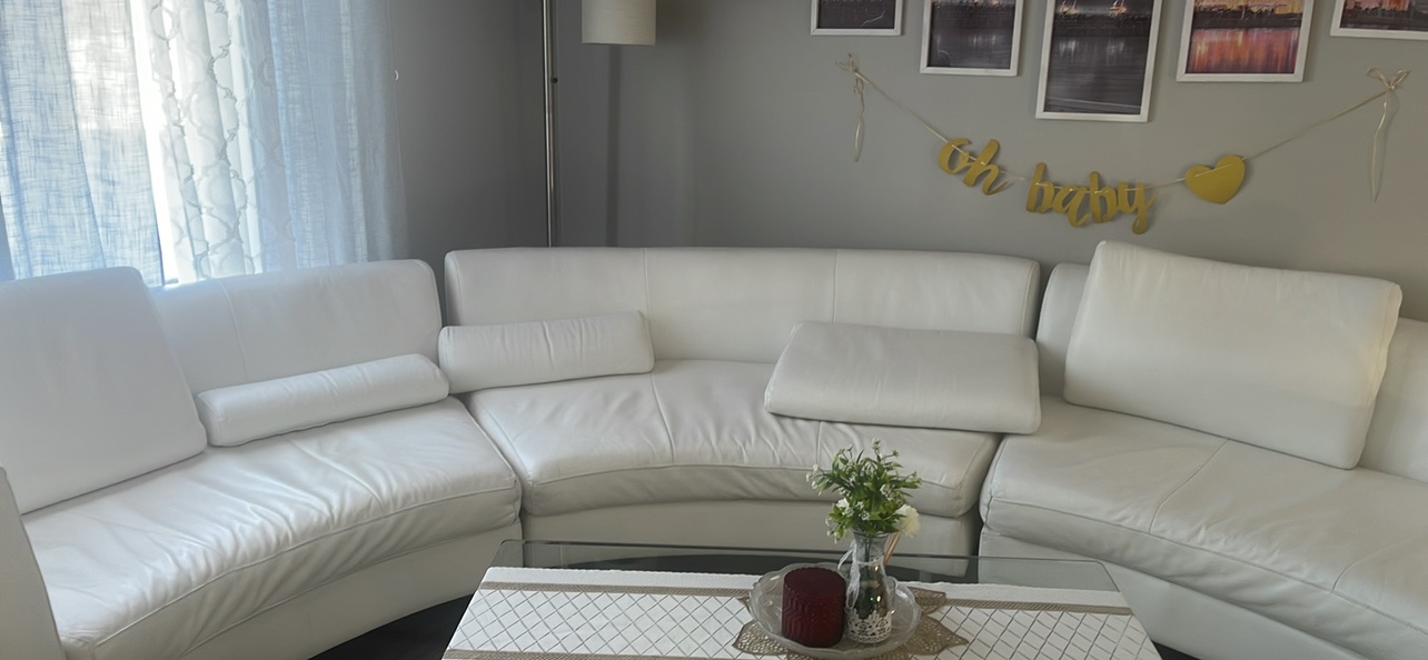 Leather sofa - photo 3