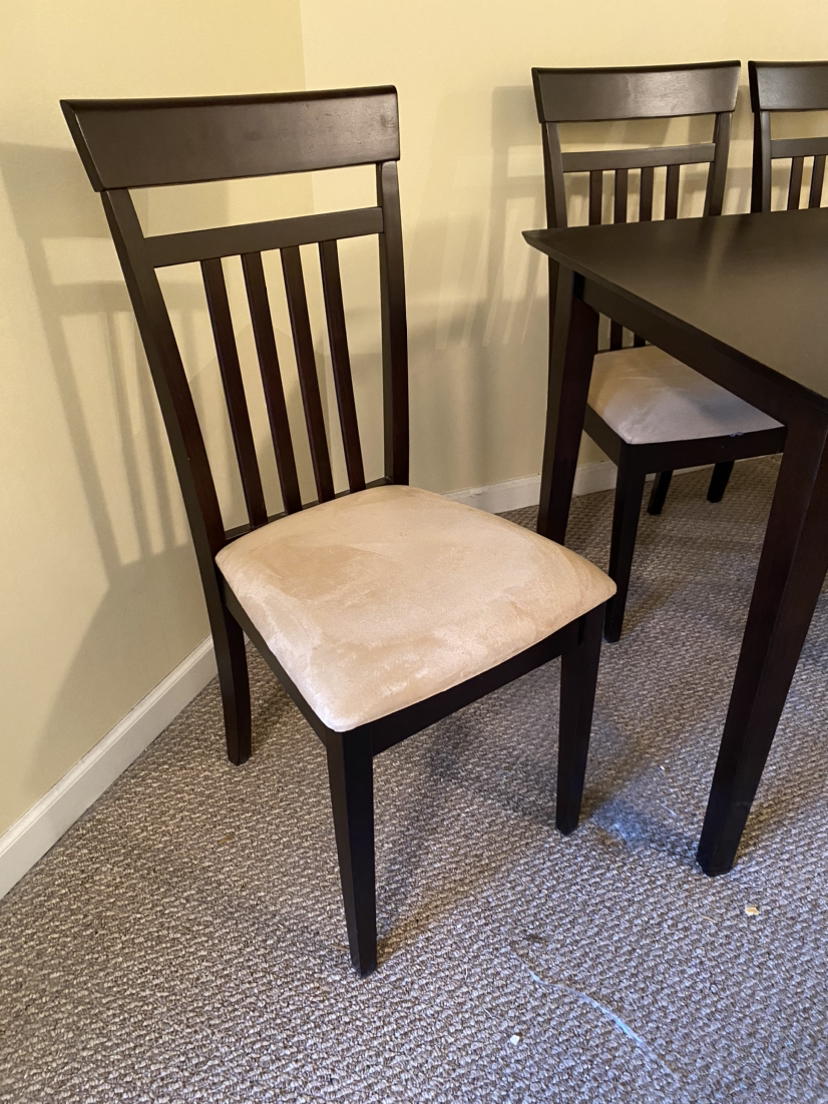 Monarch wood table & chairs #freecycle image indicator(2)