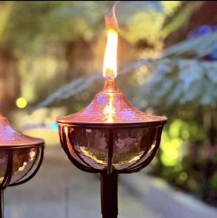 4 New Solid Copper Tiki Torches - photo 3