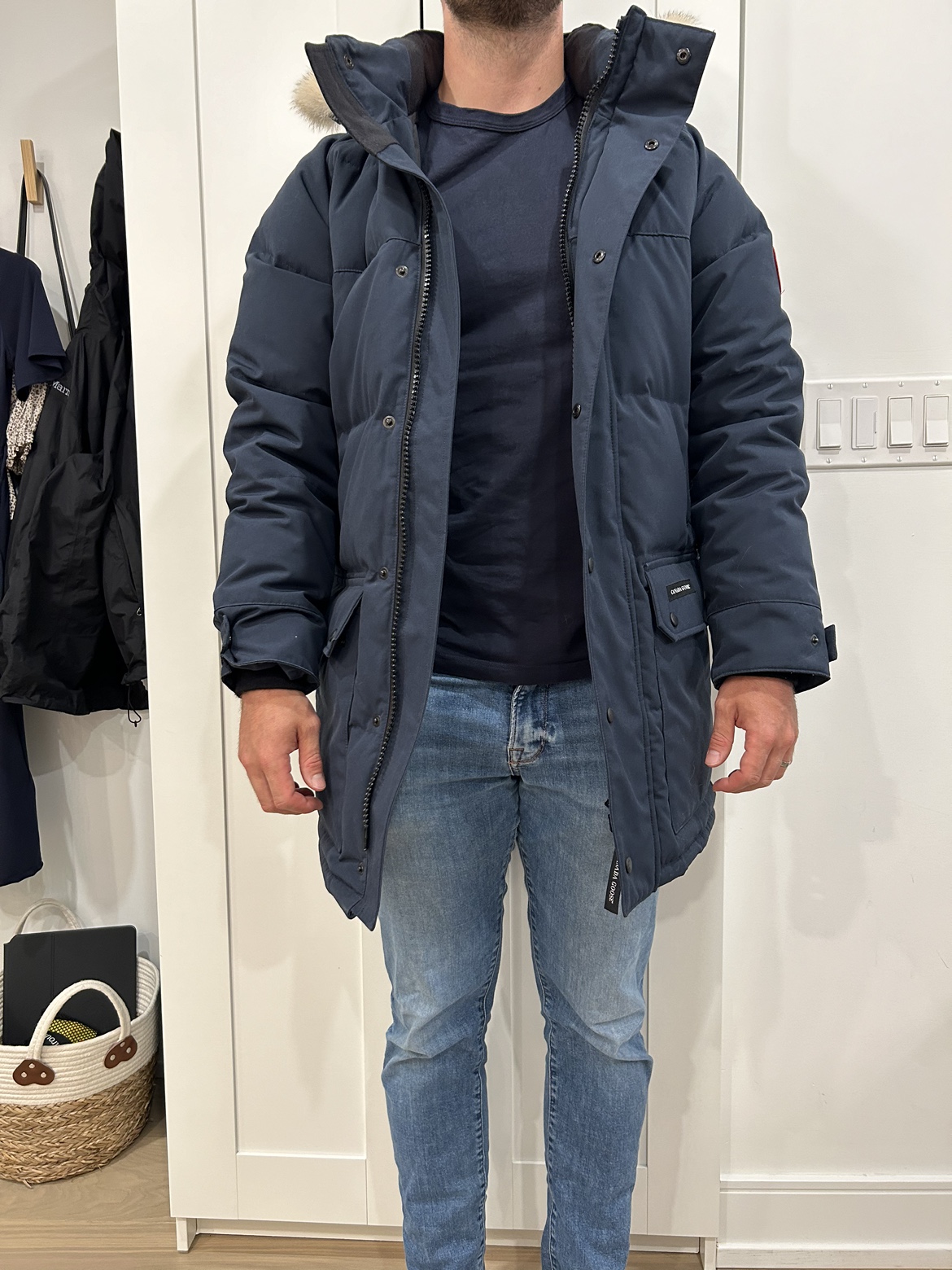 Medium ink blue Canada Goose Emory Parka - photo 2