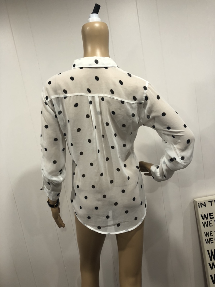Garage clothing polka dot blouse image indicator(8)