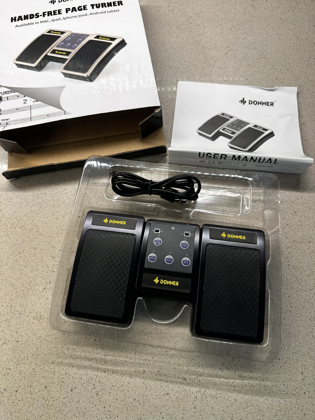 donner hands free page turner - photo 2