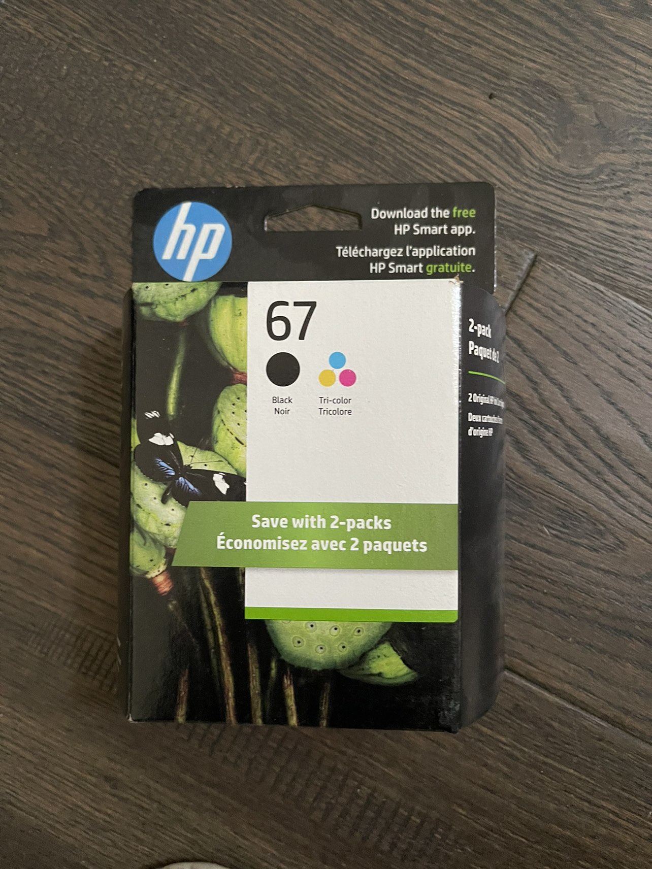 HP printer original  cartridge 3 pks