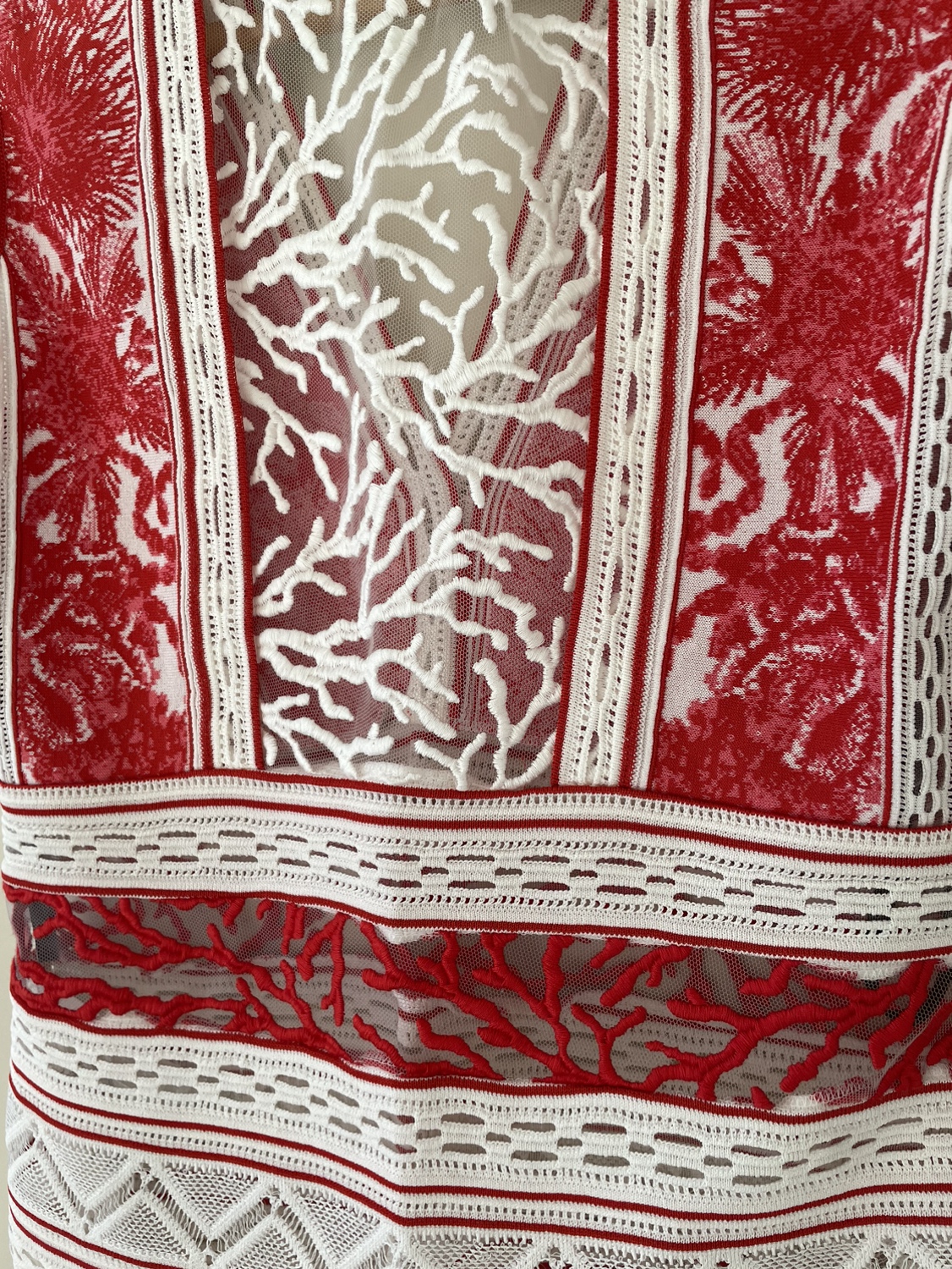 Roverto Cavalli Coral Jacquard Top image indicator(7)