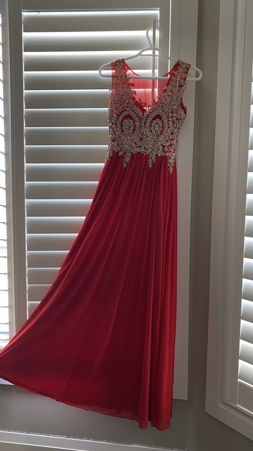Red prom or birthday dress - photo 2