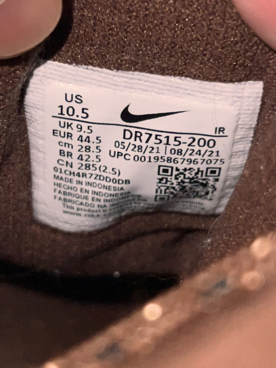 Nike Air Trainer 1 SP Travis Scott Wheat image indicator(4)