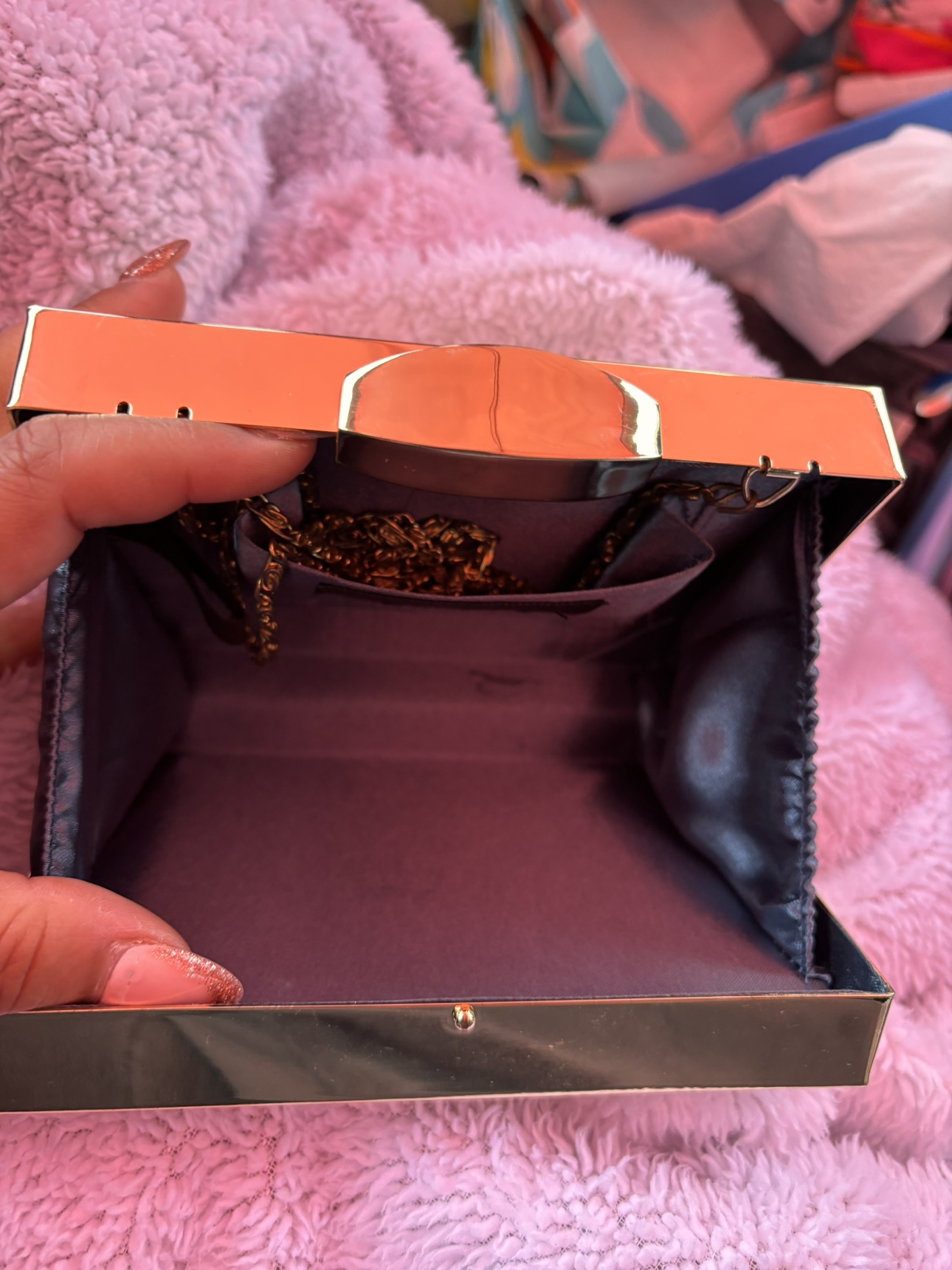 Ladies clutch/evening purse image indicator(3)