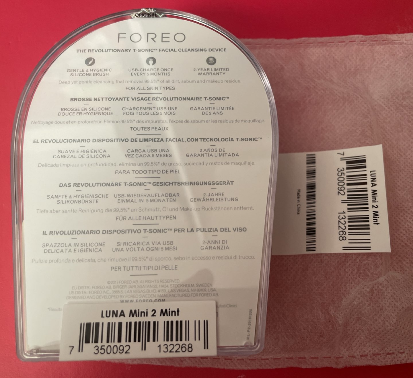 NEW SEALED Foreo LUNA mini 2 - photo 3