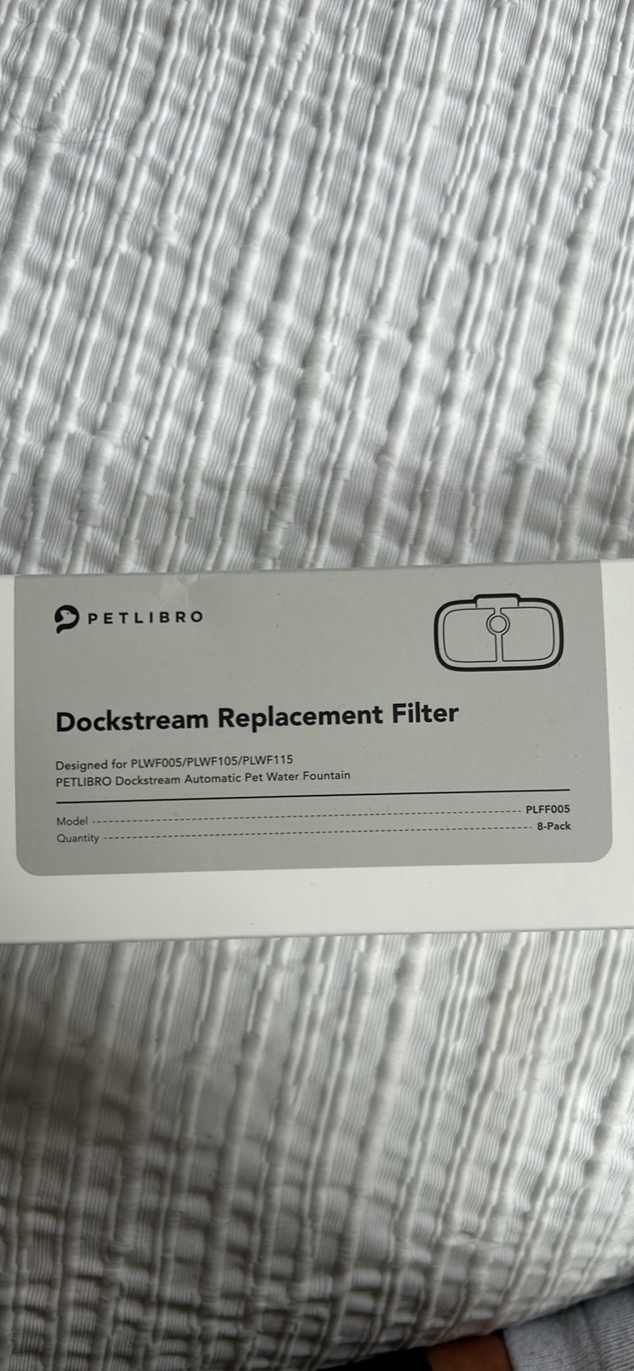 Petlibro Dockstream Pet Water Fountain Replacement Filters thumbnail