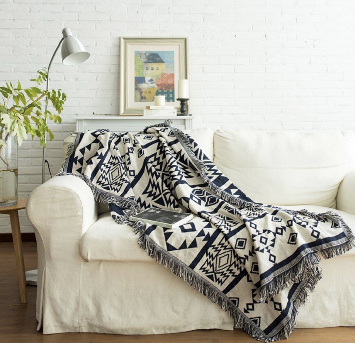 Woven throws 100% cotton MANY DESIGNS image indicator(5)