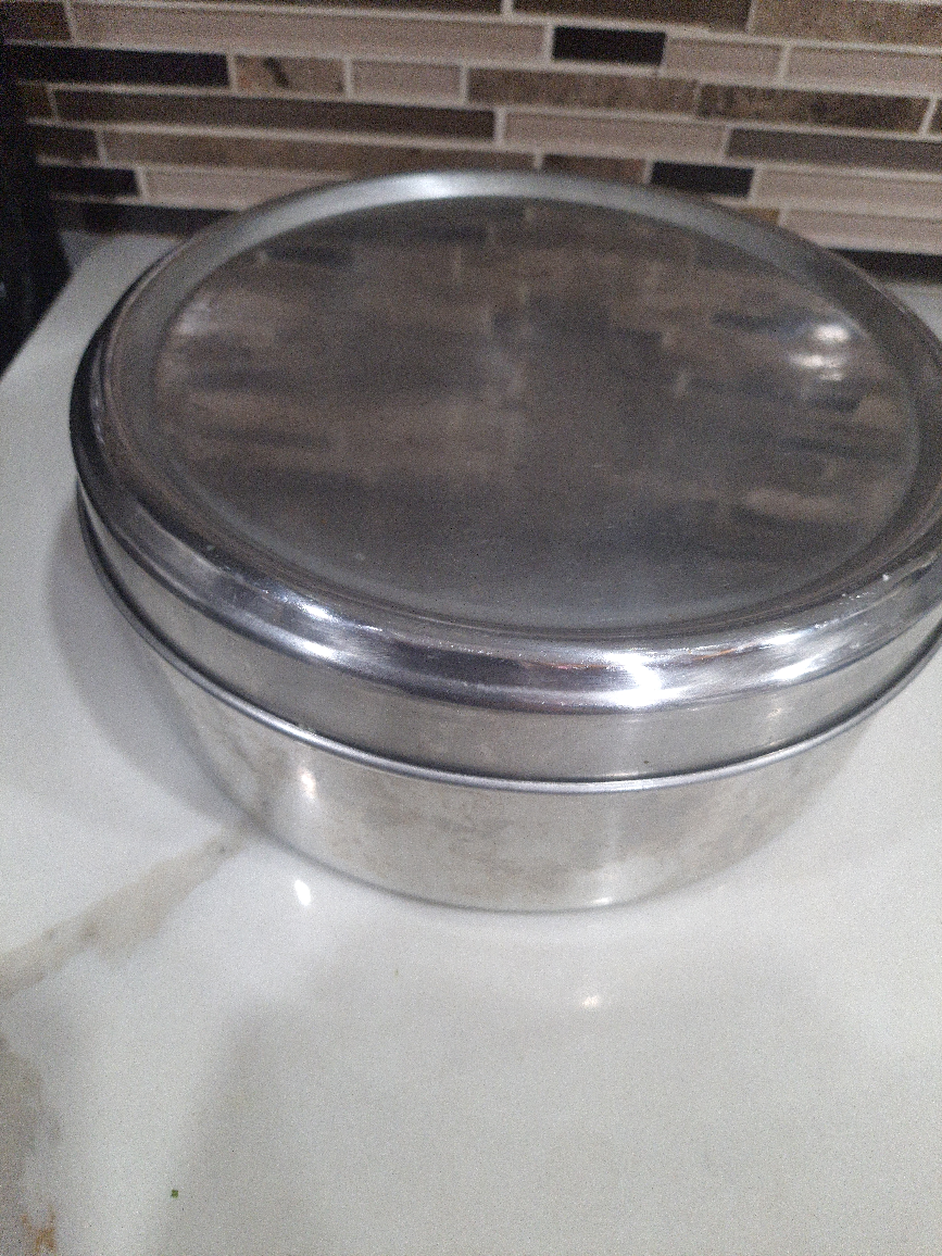 Stainless steel Round Spice box Kitchen Masala Box - photo 4