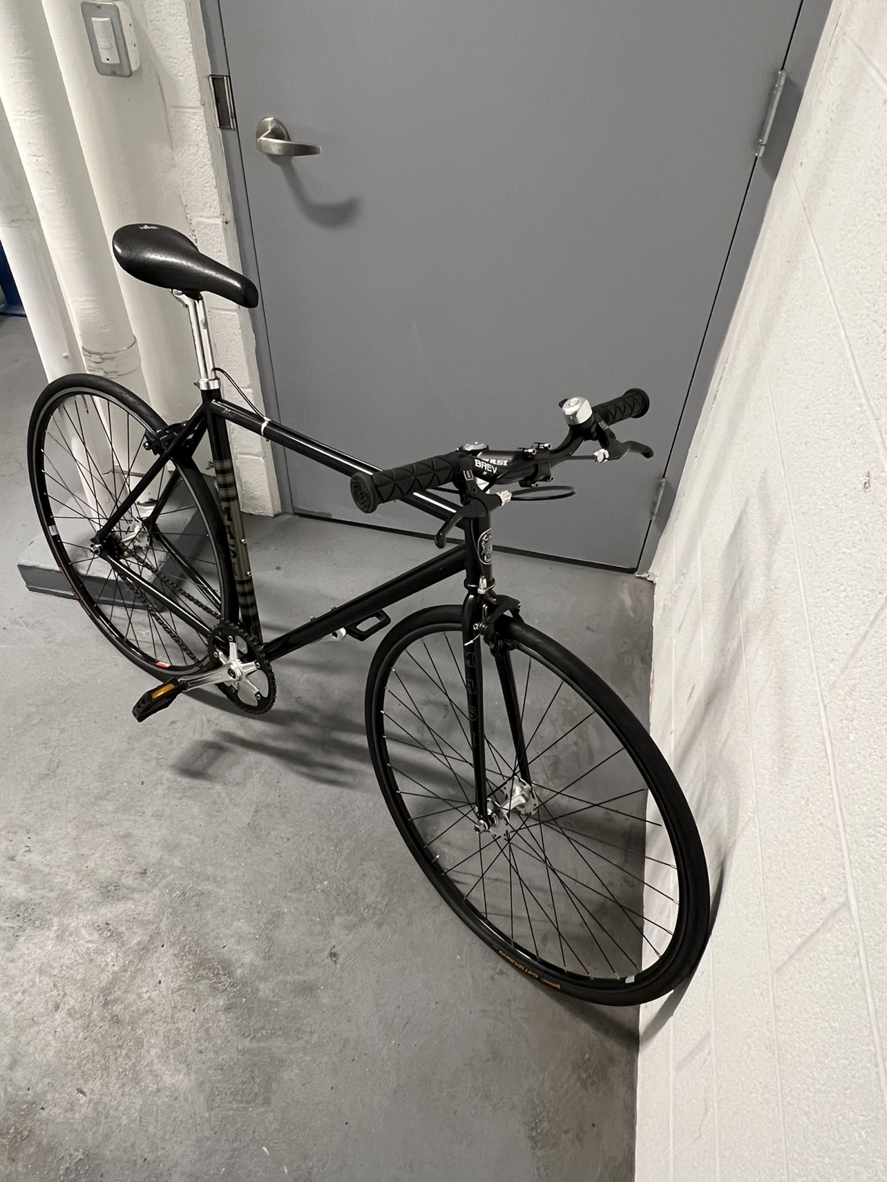 Masi Uno Riser Bicycle – Black