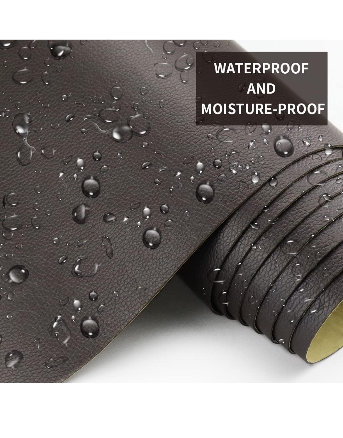 New Large Leather Repair Patch, Dark Brown, 17.5 x 90 inch image indicator(4)