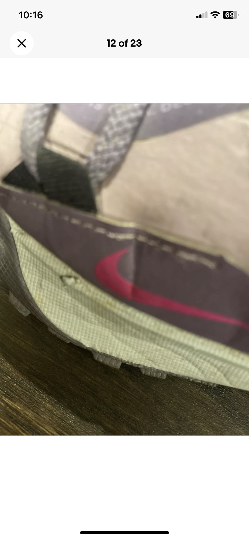 Nike ACG Mountain Fly Low Canyon Purple M Size 7.5 DQ1979-500 image indicator(4)