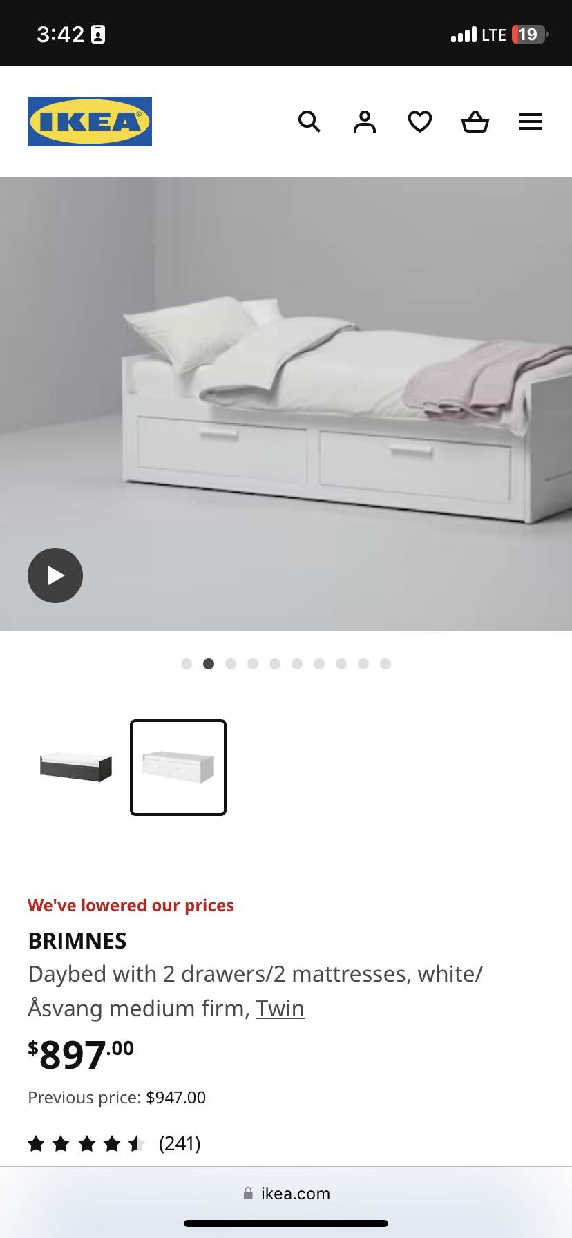 Ikea Twin bed frame - photo 4