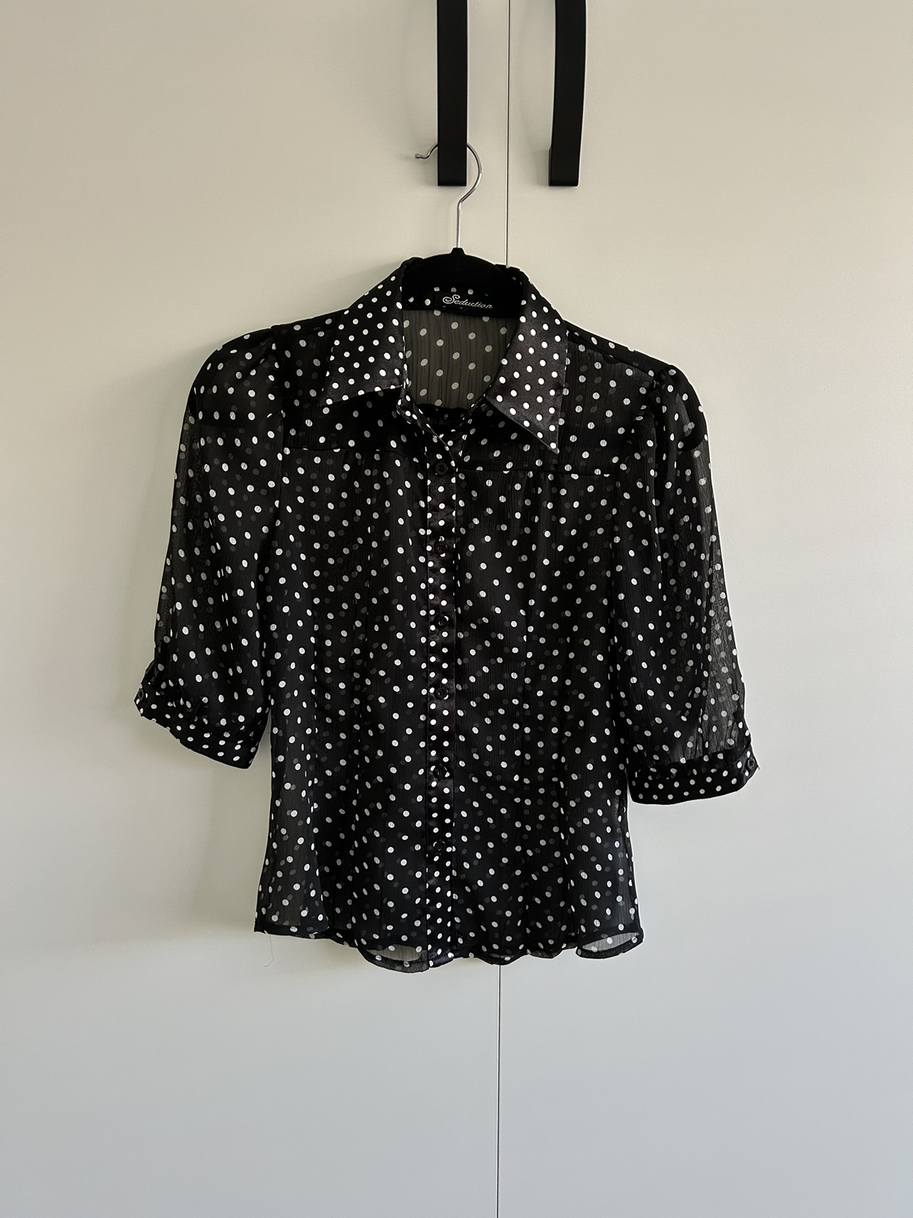 Polka dot dress shirt thumbnail