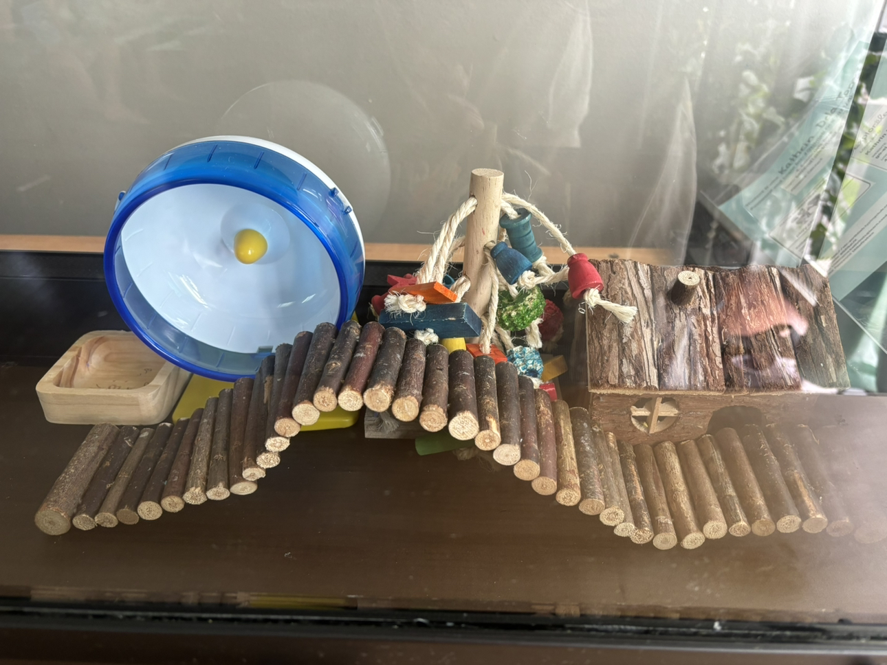 Terrarium. Used as hamster’s home - photo 3