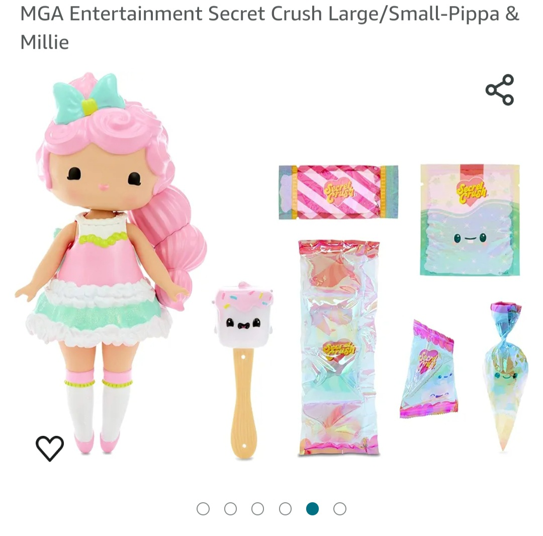 MGA Entertainment Secret Crush Large/Small-Pippa & Millie image indicator(3)