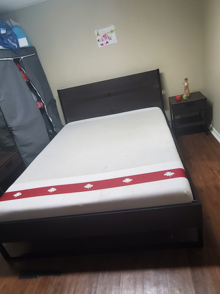 Trysil Ikea Queen Bed + Juno Queen mattress - photo 5
